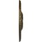 Ekena Millwork Richmond Ceiling Medallion (Fits Canopies up to 2 5/8"), Hand-Painted Brass, 18"OD x 1 3/8"P CM18RIBRS - alternate 3